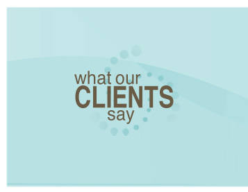our clients' testimonials
